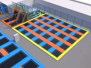 Indoor Trampoline Kids Trampoline Court